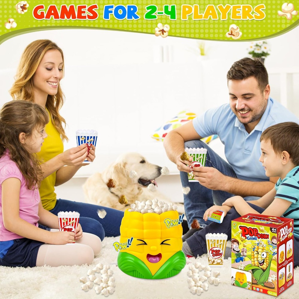 Pop Up Popcorn Board Games, To - Party Games Night ulasan dan harga
