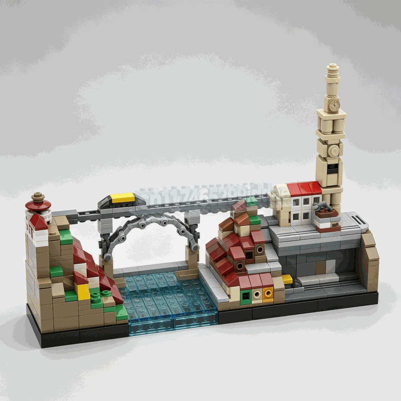 521PCS Porto City Skyline Buil - Lego Set Creator ulasan dan harga