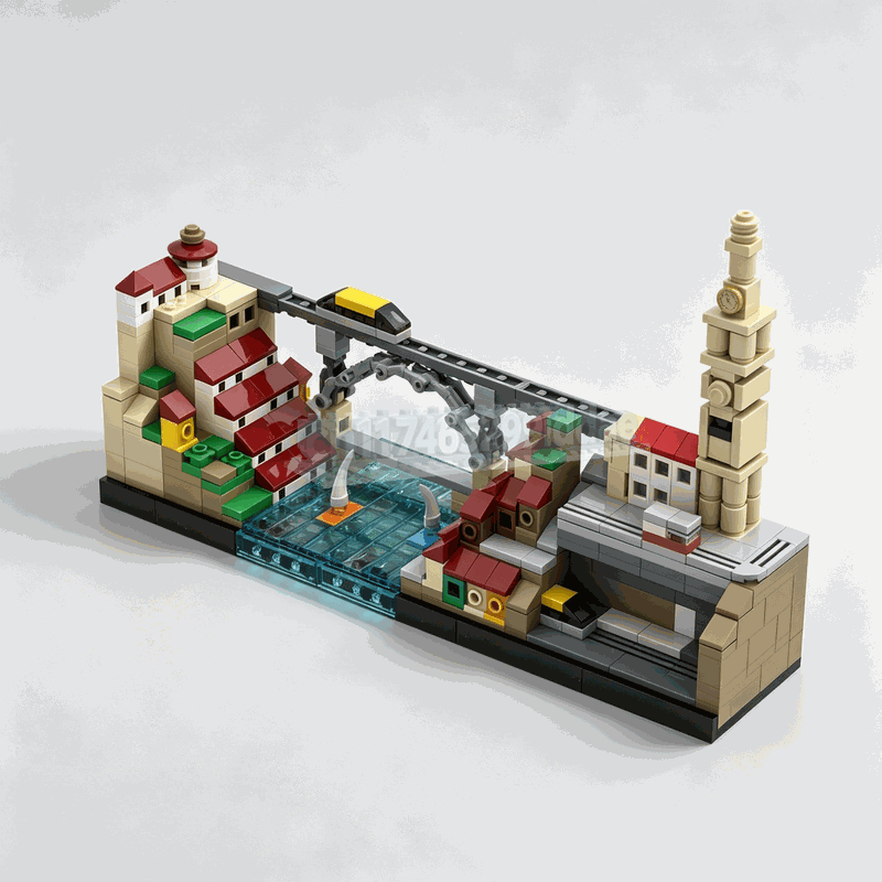 521PCS Porto City Skyline Buil - Lego Set Creator ulasan dan harga