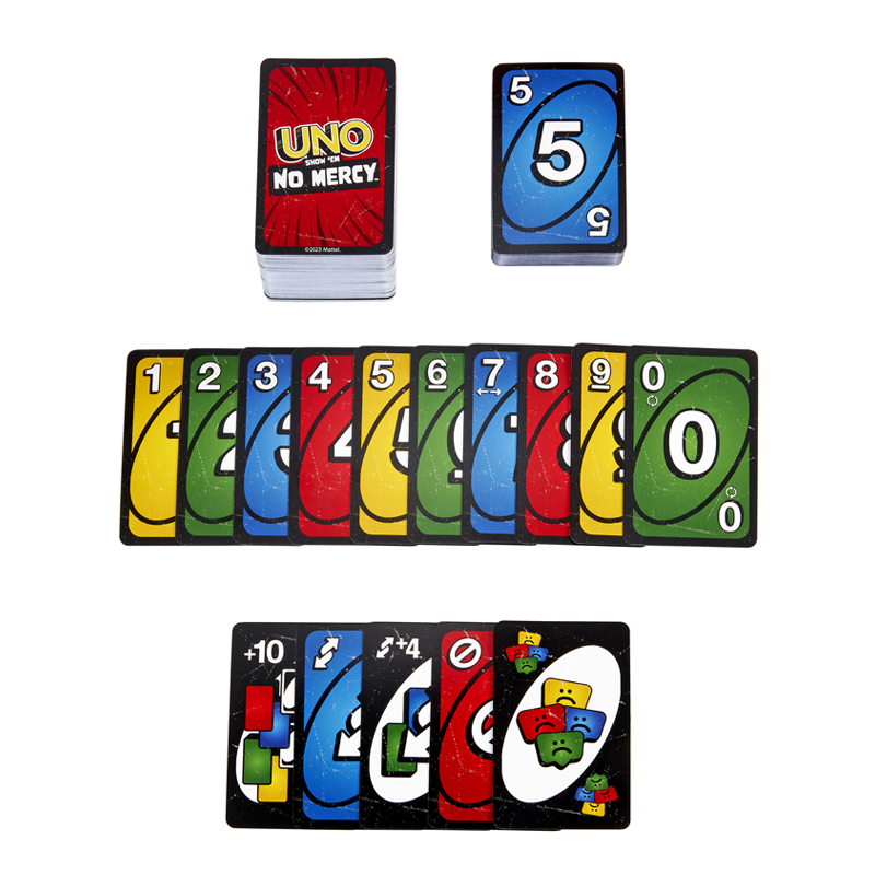 UNO No Mercy Card Game with Sp - Party Games Night ulasan dan harga